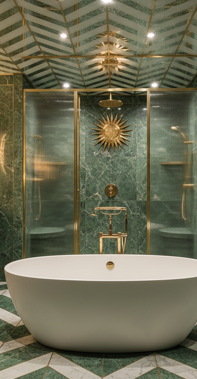 Baño · Art Déco