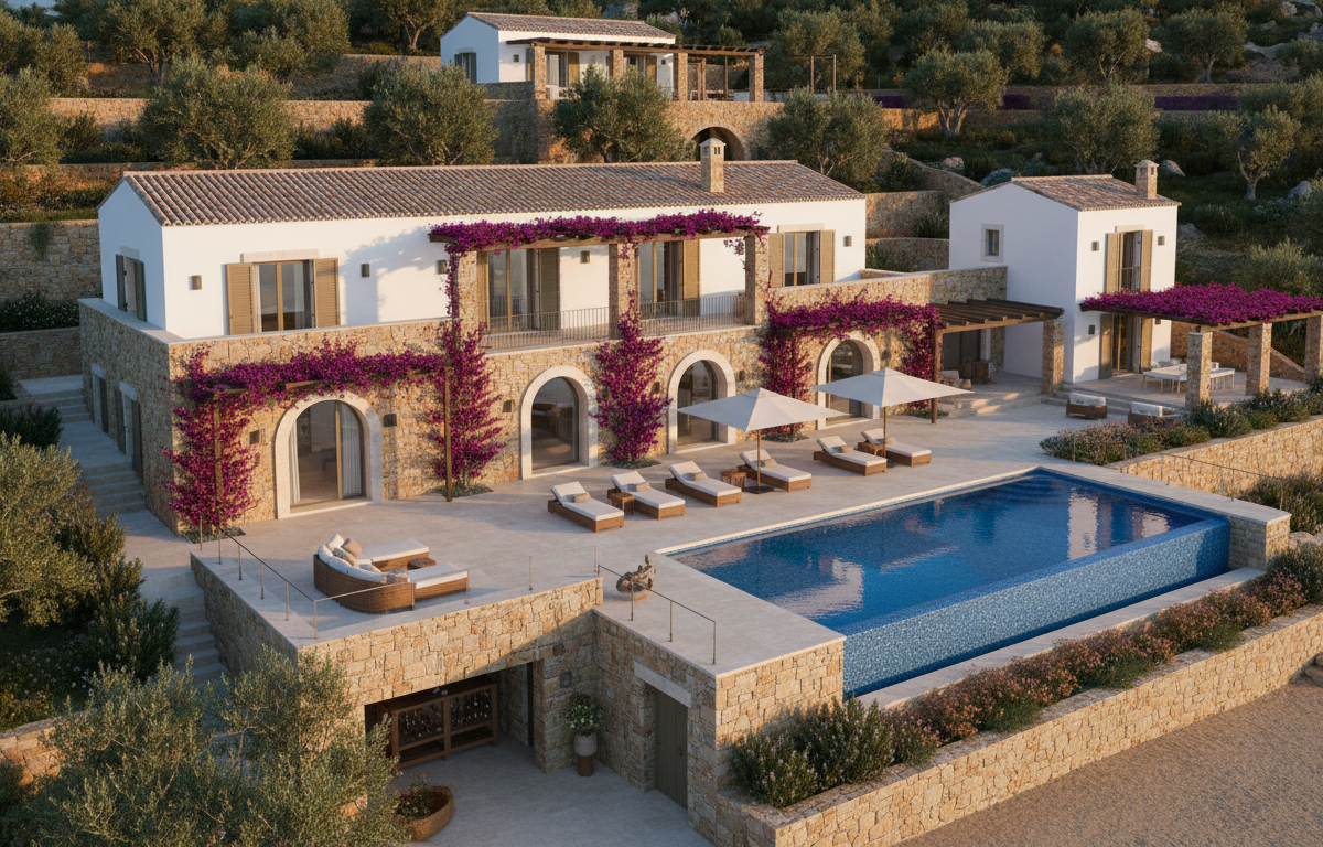 Villa Brisa Marina, casa di 310 m² progettata con Housia