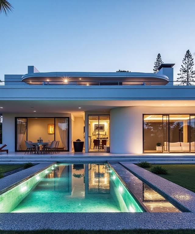 Villa con piscina — 291 m² útiles