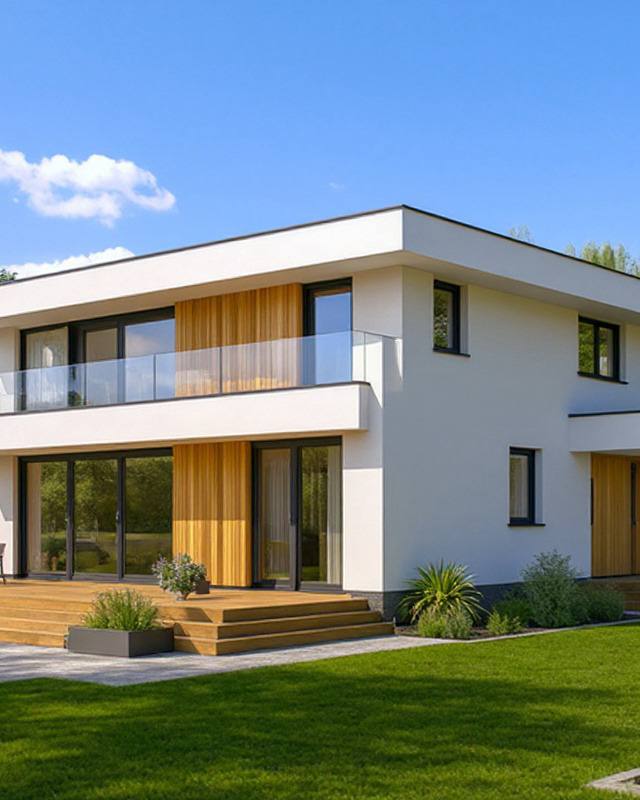 Casa contemporánea — 338 m² útiles